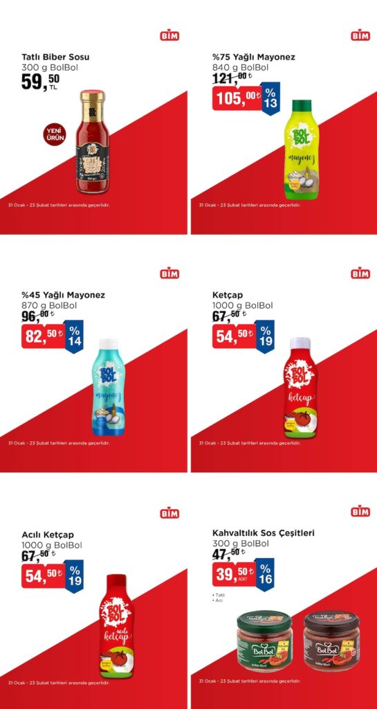 Bim 31 Ocak 2026 Aktüel Kataloğu