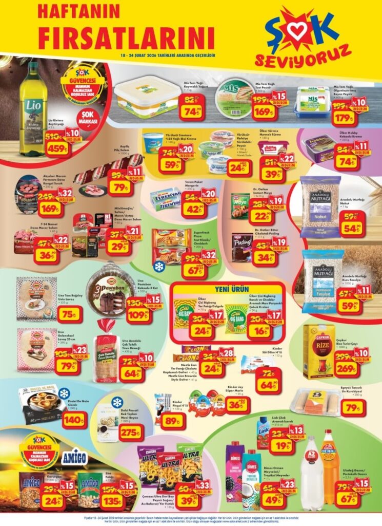 Şok 18 Şubat 2026 Aktüel Kataloğu